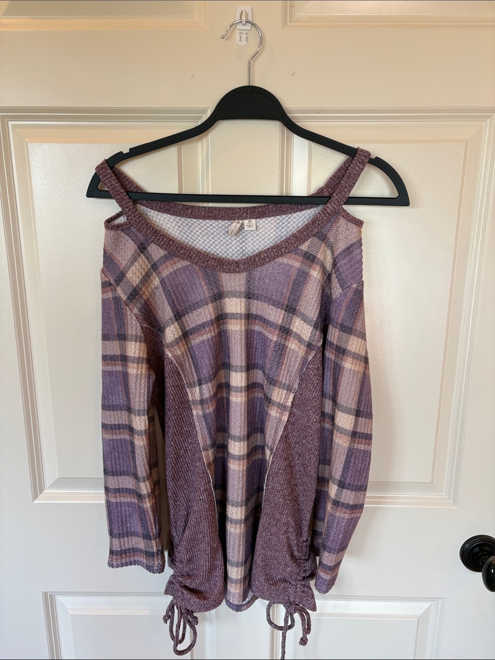 Cato Plaid Top (M)